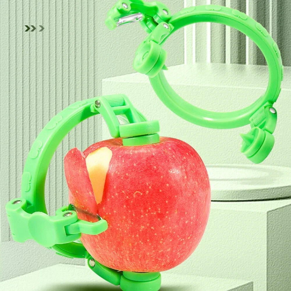 Kitchen Gadgets Ideas - Handheld Rotary Apple Peeler Spiral Slicer