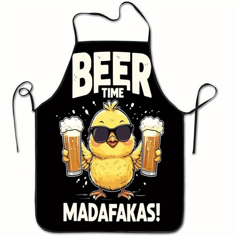 Kitchen Gadgets For Women - Funny Beer Chicken Apron - Cool