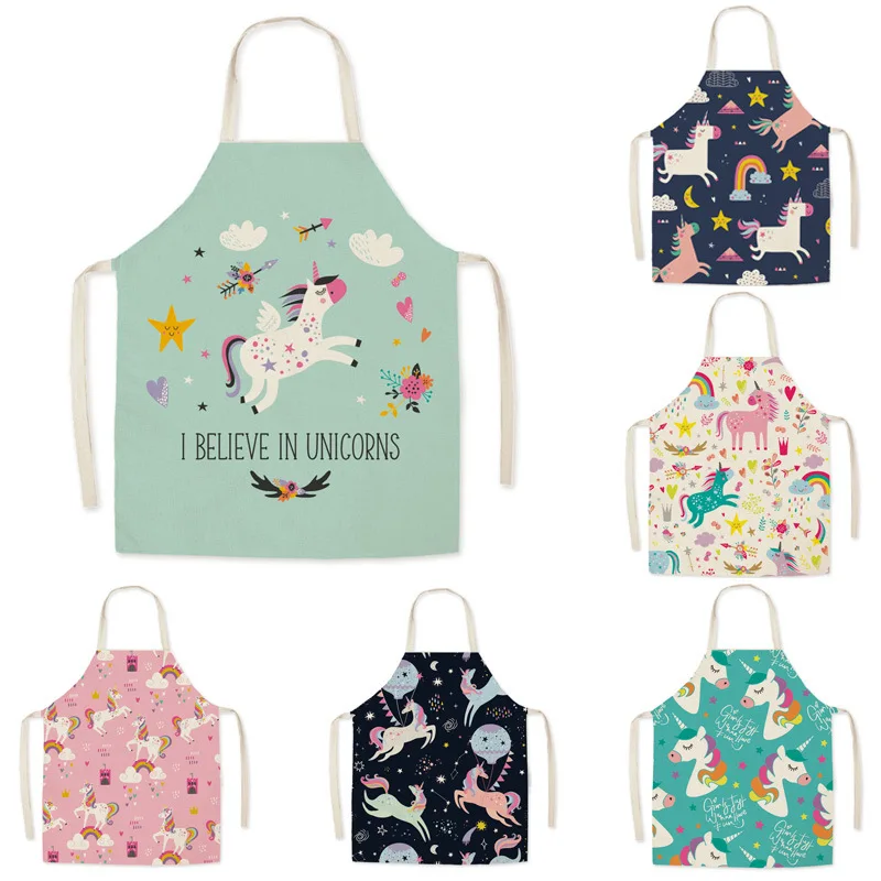 Kitchen Gadgets That Make Life Easier - Cartoon Unicorn Fashion cotton Linen Fabric