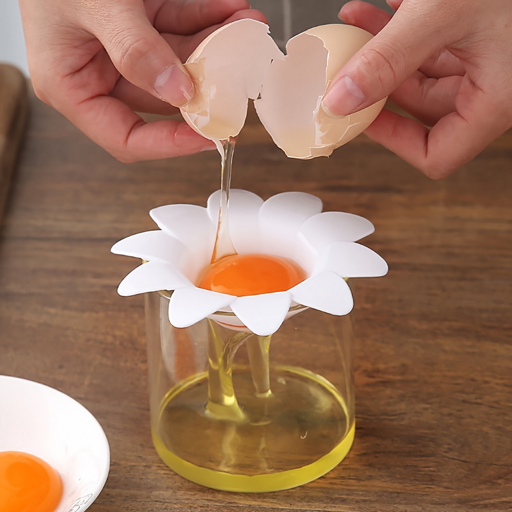 Kitchen Gadgets Under $10 - 1/5/10 pieces Cute flower design egg
