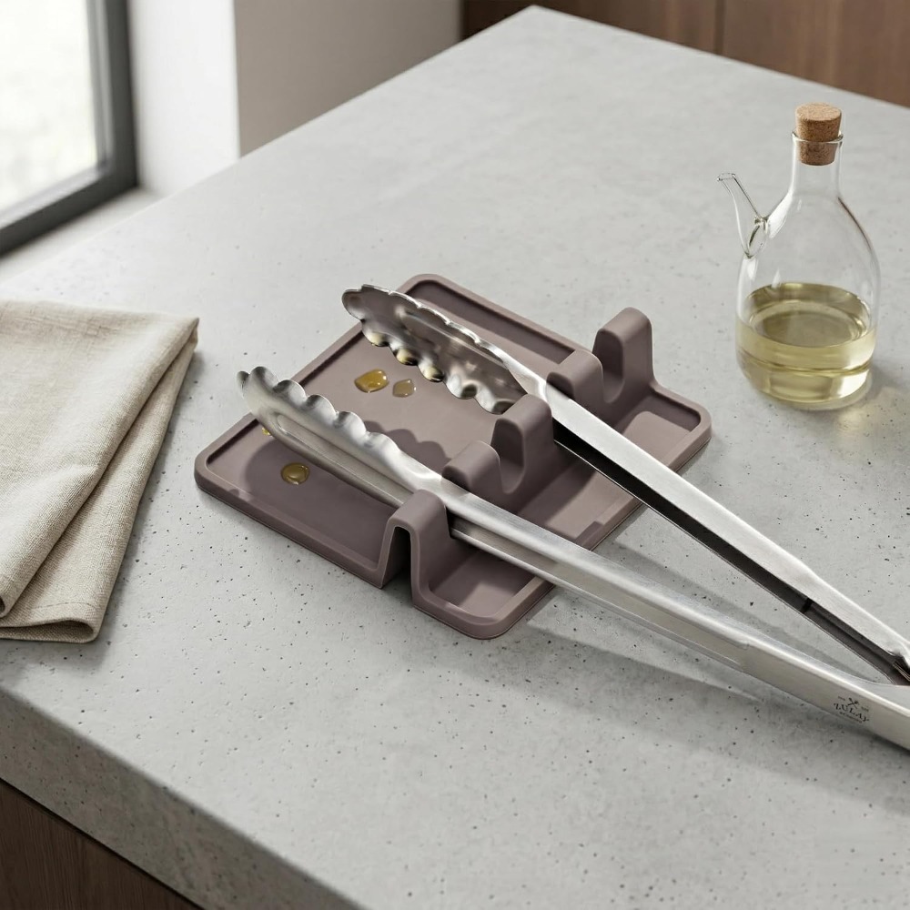 Kitchen Gadgets Ideas - High Heat Resistant Silicone Spoon Rest