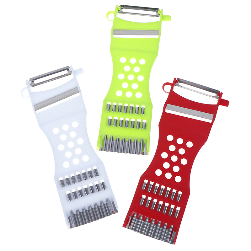 Kitchen Tools Gadgets Vegetable Fruit Peeler Parer Julienne Cutter Multifunction - Multifunction Kitchen Gadgets 3-in-1 Vegetable Fruit