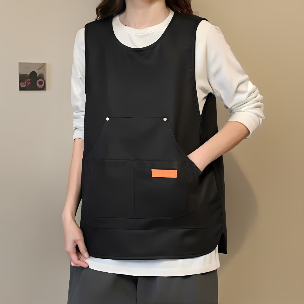 Kitchen Gadgets That Make Life Easier - New Vest Style Cooking Apron Canvas