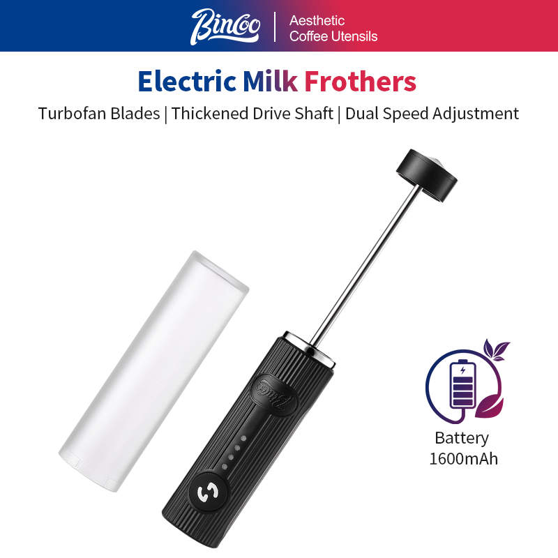 Kitchen Gadgets Products - BINCOO Electric Coffee Frother USB Rechargeable