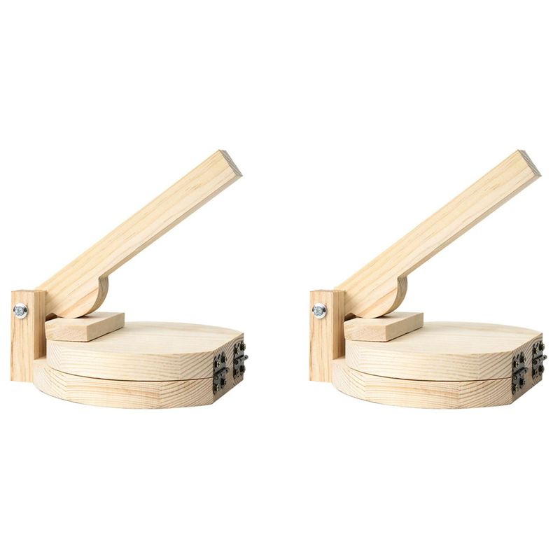 Kitchen Gadgets Roti Maker - ABUL-2X Wood Tortilla Press Dumpling Skin