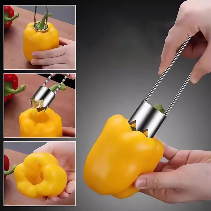 Stainless Steel Fruit Core Rem - огляд і ціна Kitchen Gadgets Design