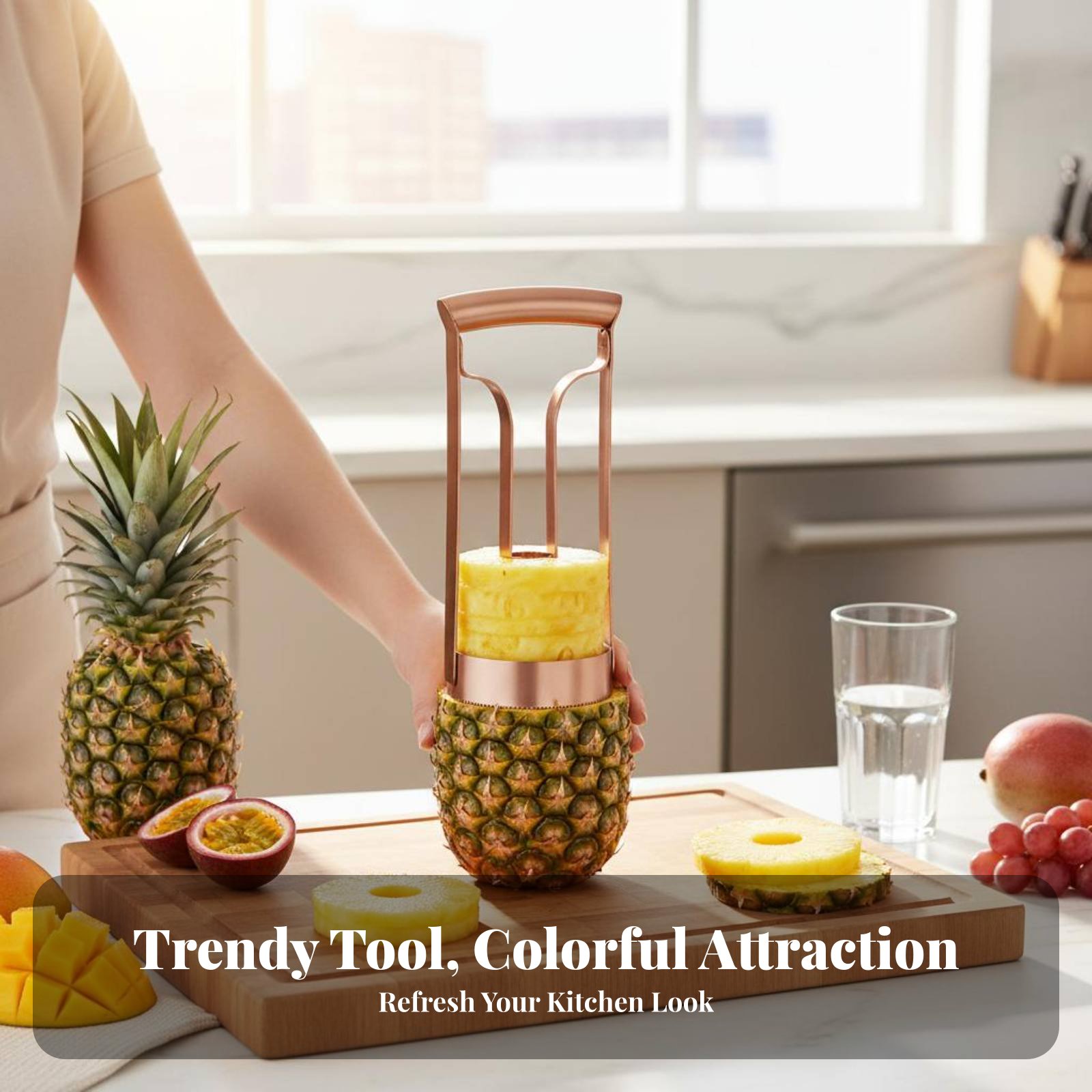 Stainless Steel Pineapple Cutt - огляд і ціна Kitchen Gadgets Useful