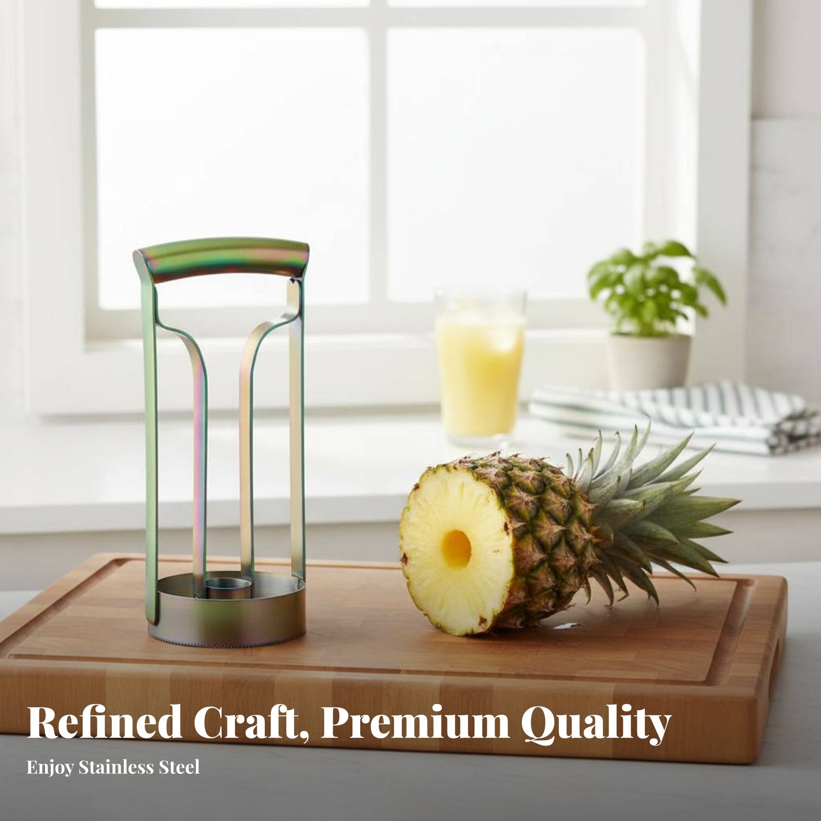 Stainless Steel Pineapple Cutt - огляд і ціна Kitchen Gadgets Useful