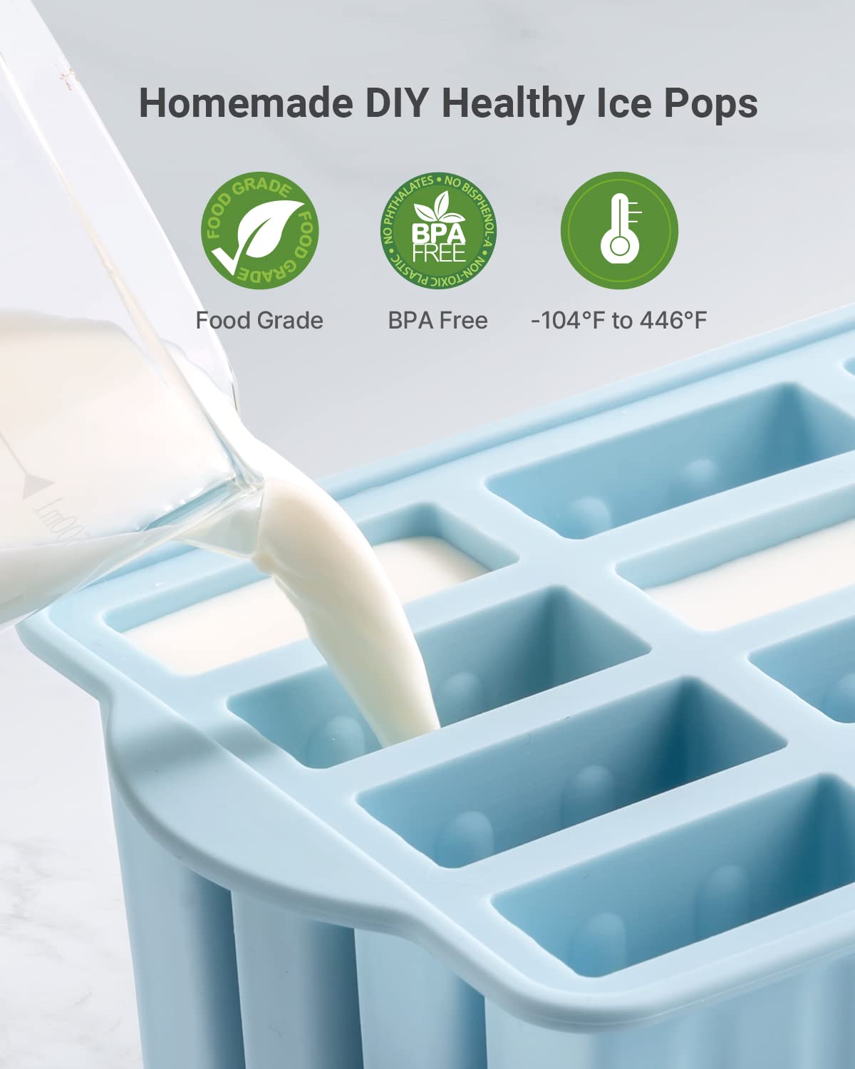 9/10/12 Grid Popsicles Molds S - огляд і ціна Kitchen Gadgets Under $10