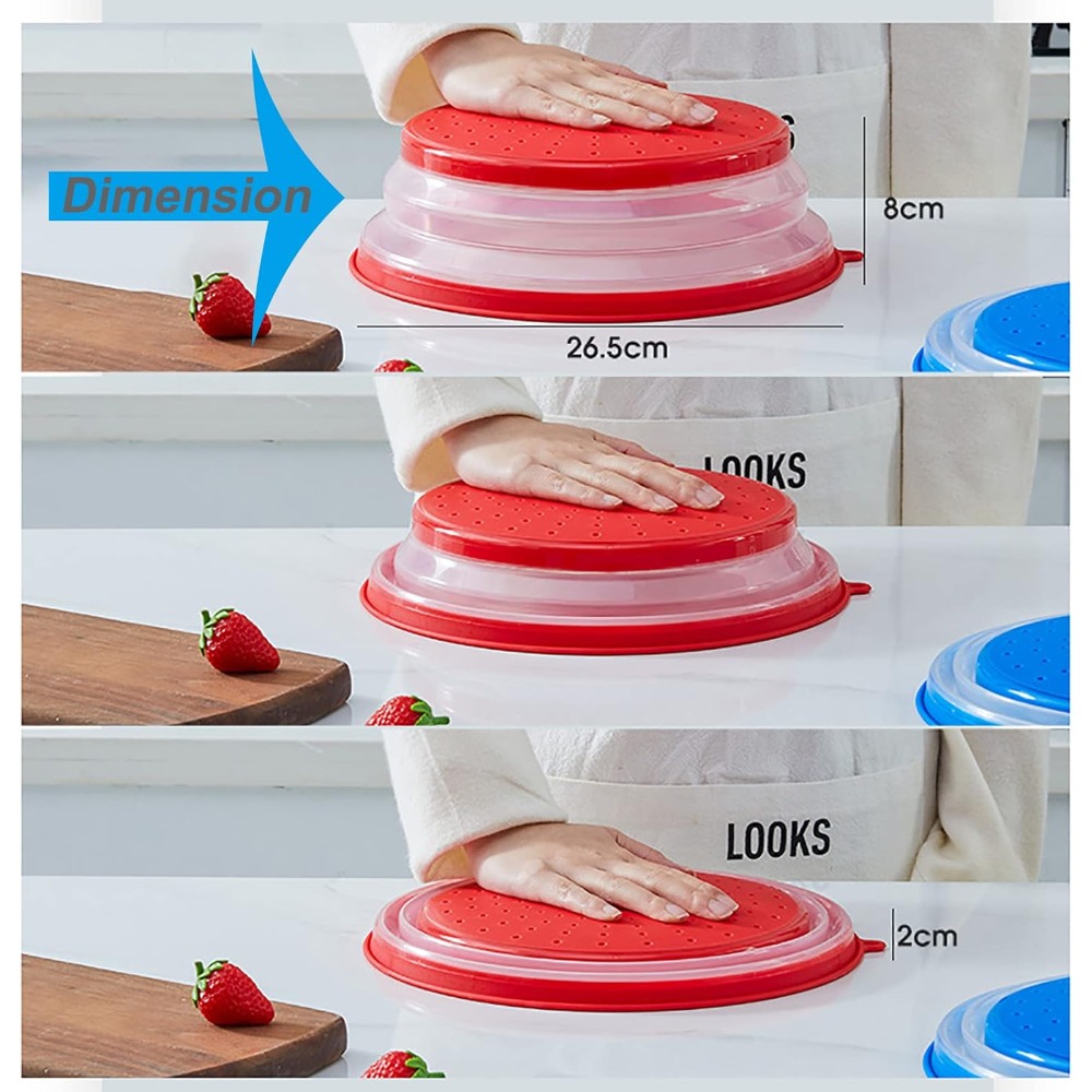 Collapsible Microwave Lid 10.5 - огляд і ціна Kitchen Gadgets Products