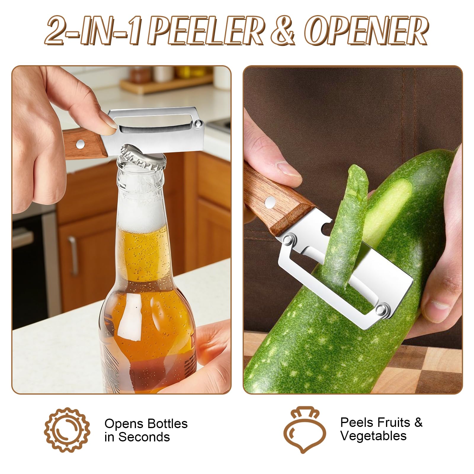 3-in-1 Vegetable Peeler with W - огляд і ціна Kitchen Gadgets Design