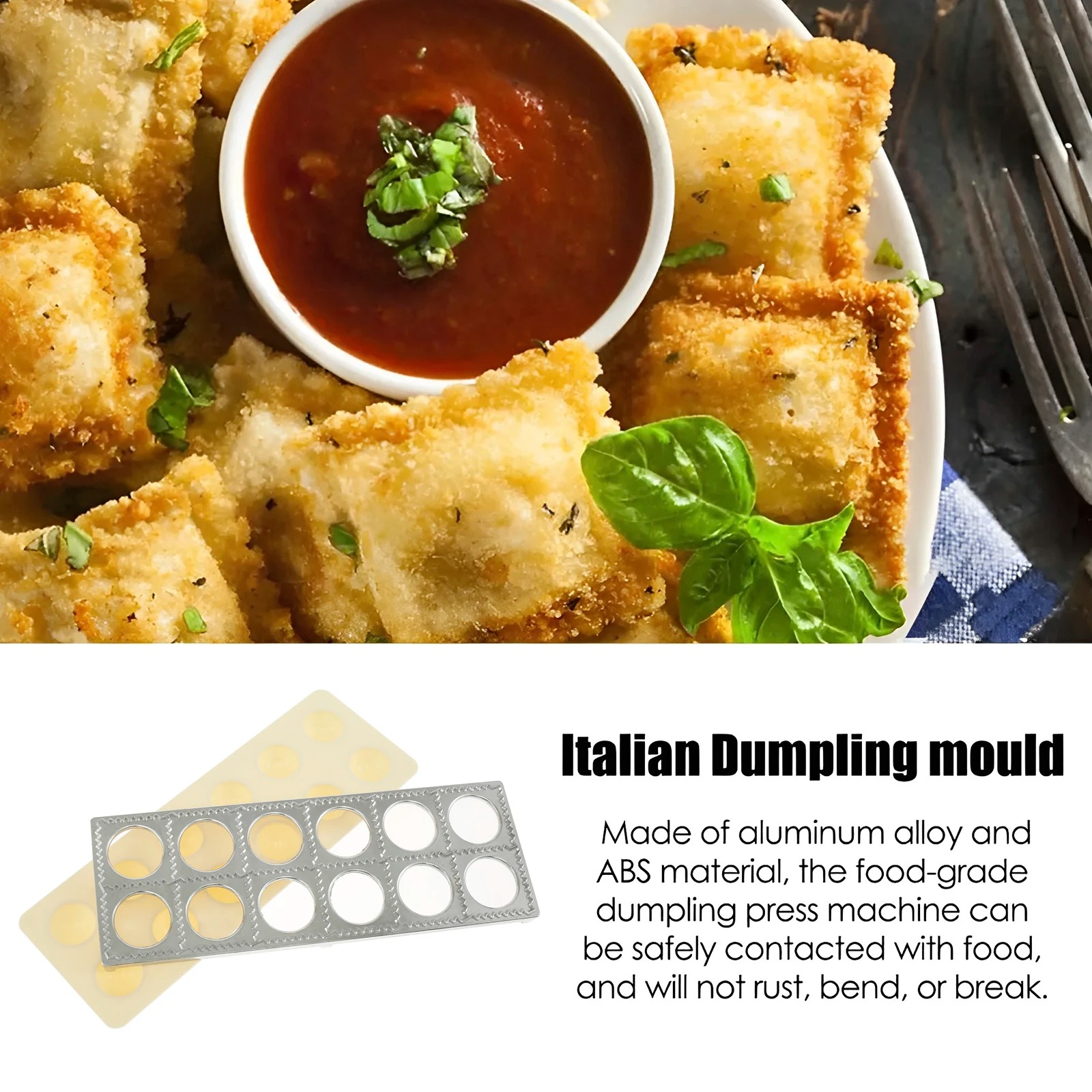 Dumpling Mold 12 Holes Ravioli - огляд і ціна Kitchen Gadgets That Make Life Easier