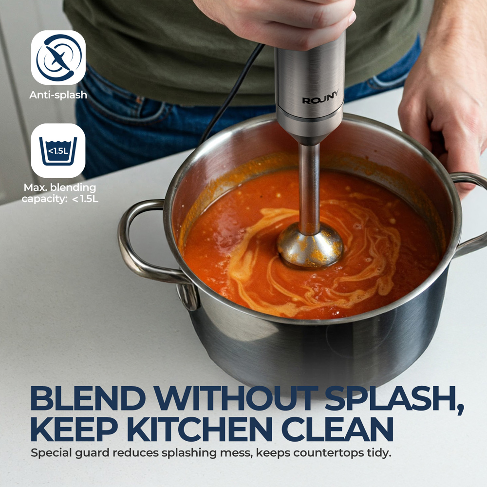 Hand Immersion Blender Powerfu - огляд і ціна Immersion Blender Stick