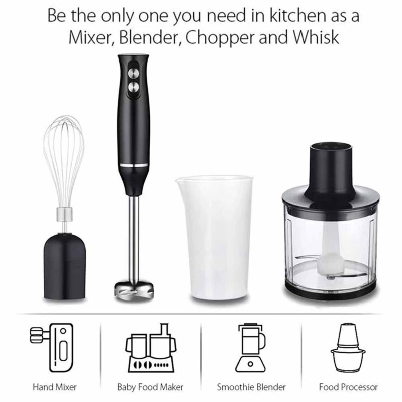 4 in 1 High Power Immersion Ha - огляд і ціна Immersion Blender Stick