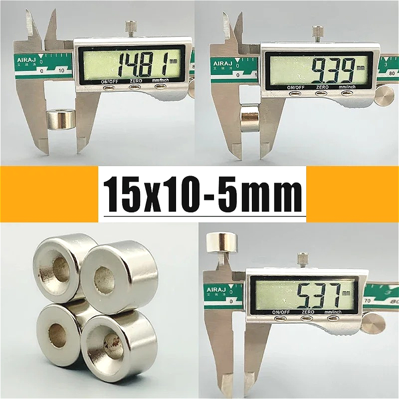 2-100pcs 15x10-5mm Magnet Hole - огляд і ціна Kitchen Gadgets Under $10