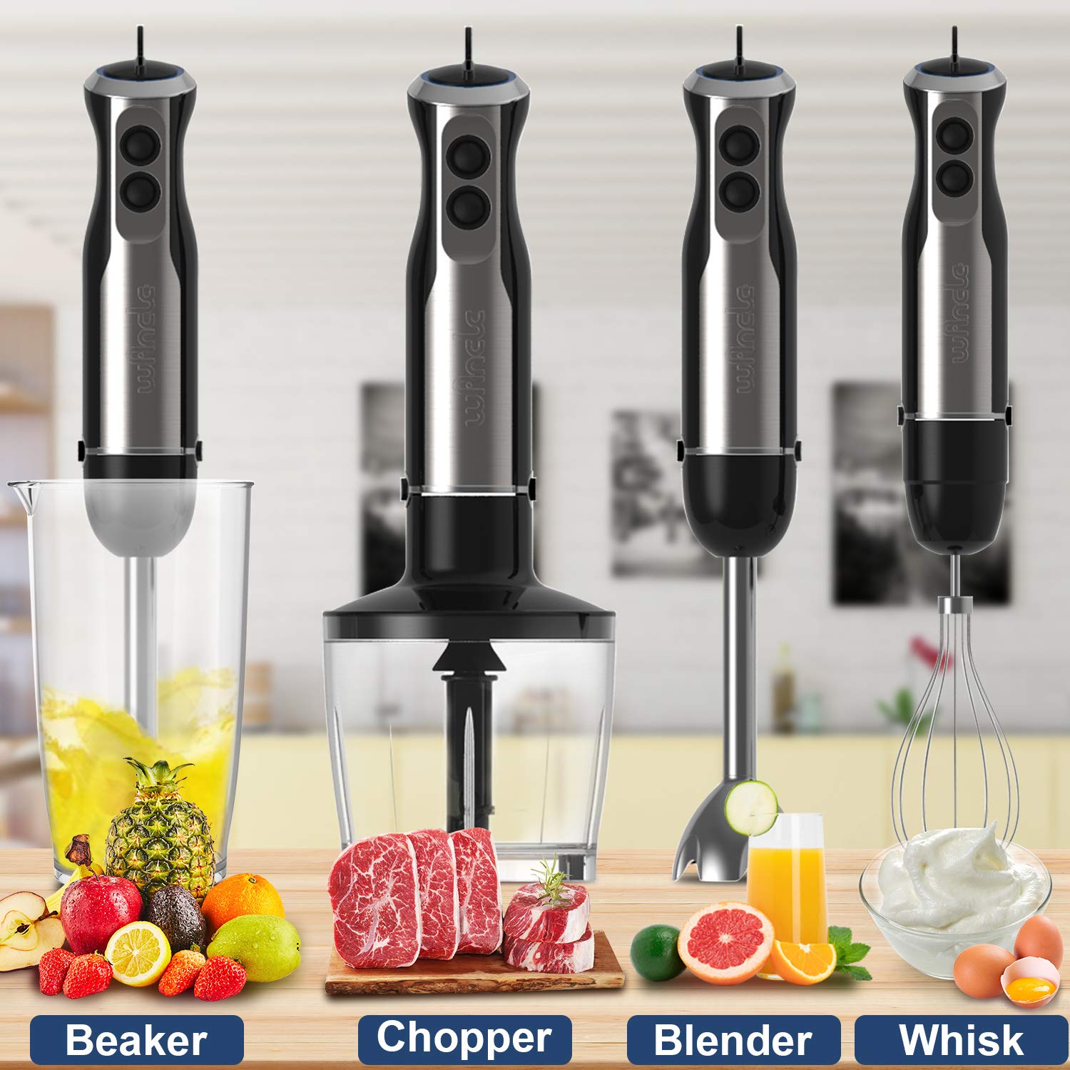 Wancle 1000W Immersion Hand Bl - огляд і ціна Immersion Blender Stick