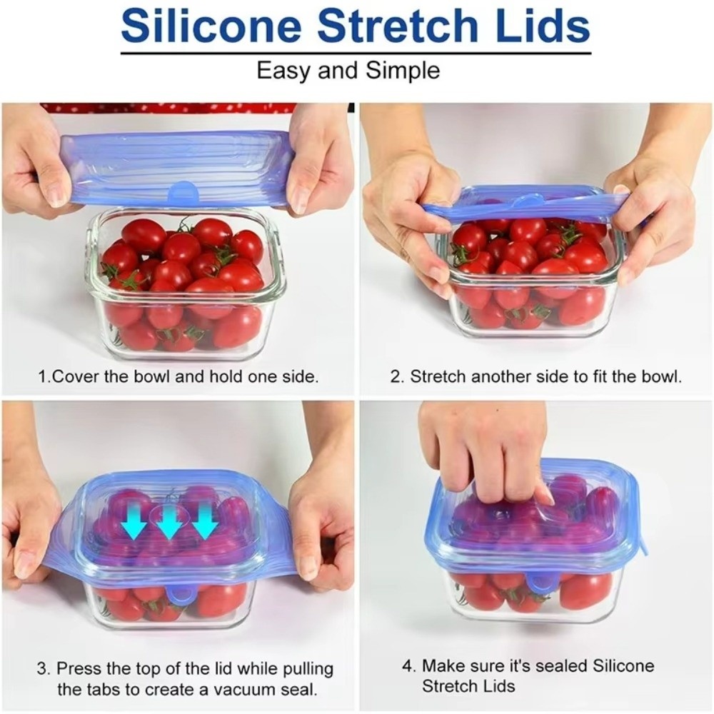 6PCS Useful Reusable Fresh-kee - огляд і ціна Kitchen Gadgets That Are Useful