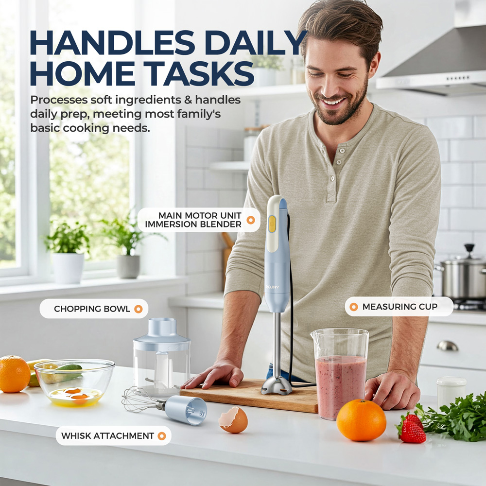 4-in-1 Handheld Stick Blender  - огляд і ціна Immersion Blender Stick