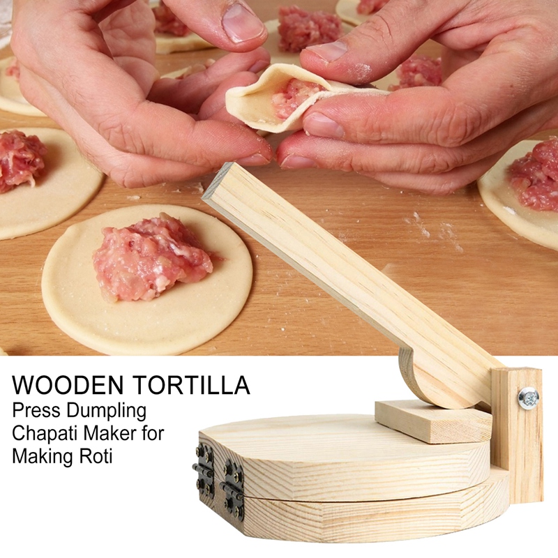 Wood Tortilla Dumpling Skin Ma - огляд і ціна Kitchen Gadgets Roti Maker