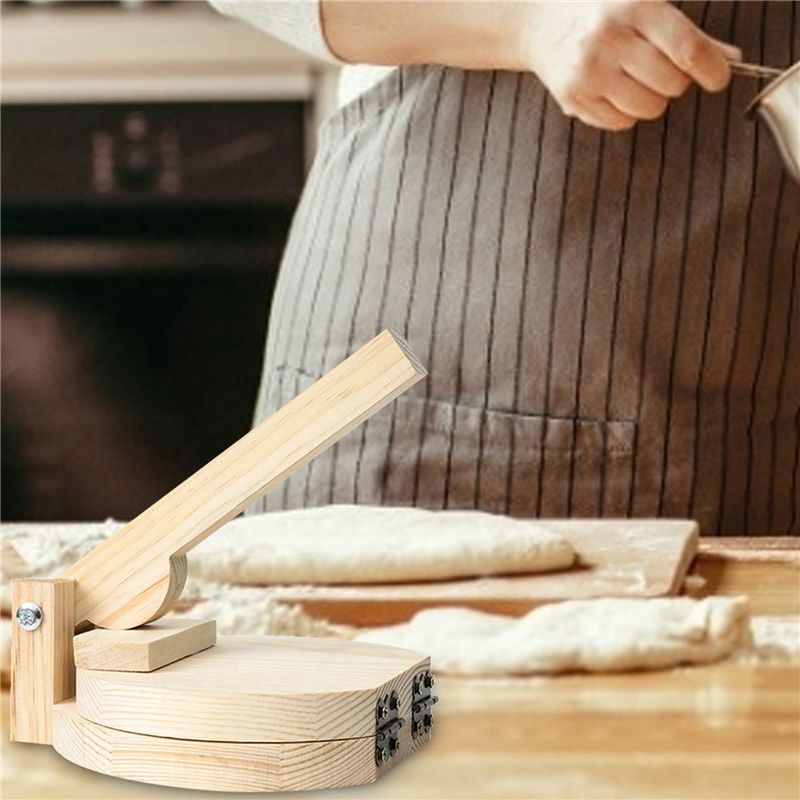 ABUL-2X Wood Tortilla Press Du - огляд і ціна Kitchen Gadgets Roti Maker